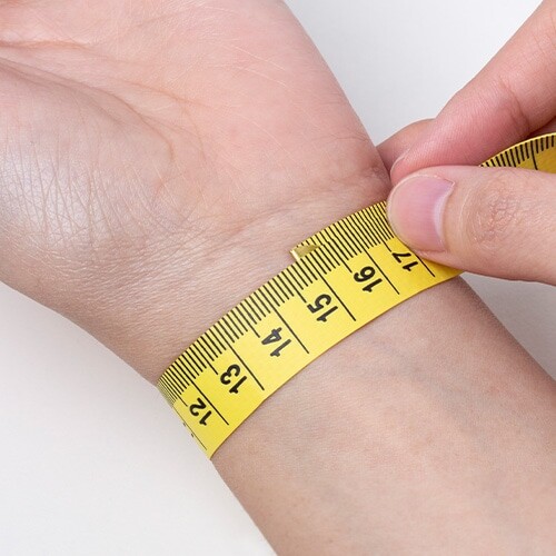 手圍如何正確測量 挑選適合妳的手鍊長度 Arte White