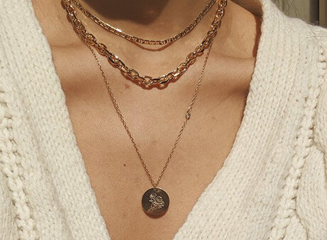 Article Western Styled Necklace Stack Jewelry Skin Studio 20210201